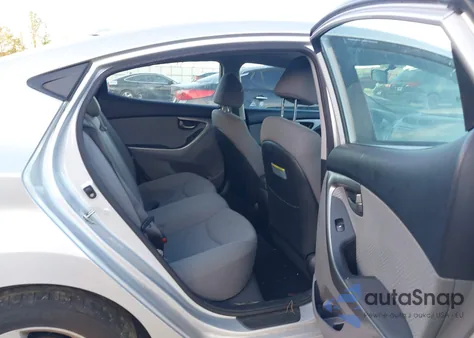 2013 Hyundai Elantra Gls из США, поврежденный, VIN KMHDH4AE3DU992589